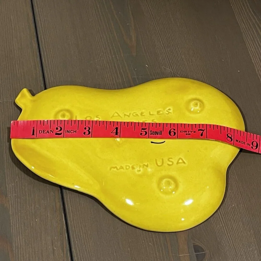 los angeles pottery approximately hand